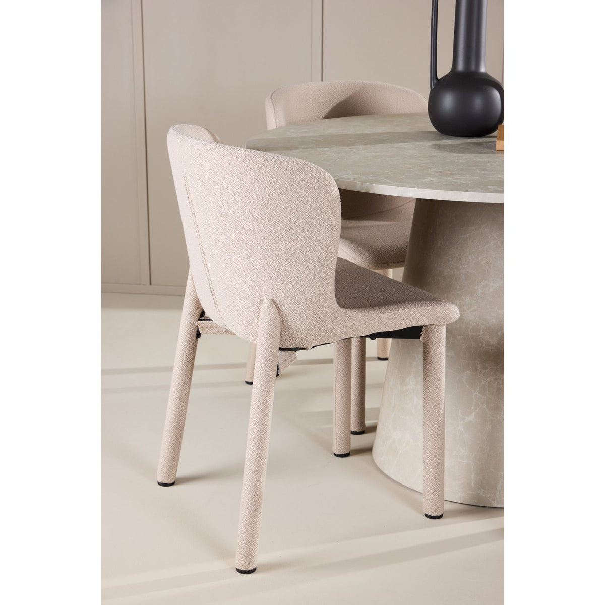 Lanzo, Astoria Runt matgrupp Beige, Beige, 4st