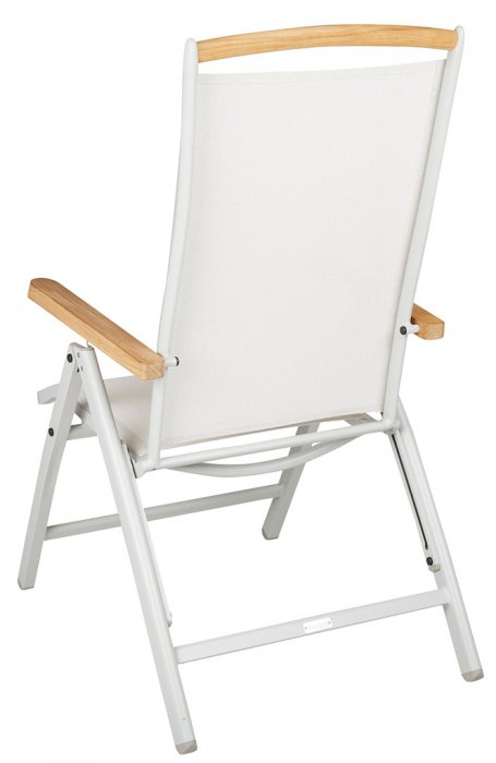 Andy Positionsstol Light Grey/Teak