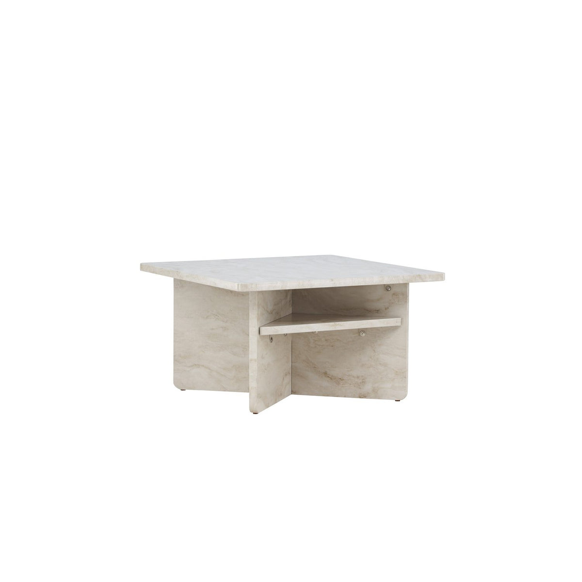 Ålesund Soffbord Beige, 75 x 75