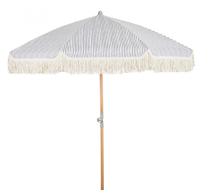 Gatsby Parasoll 1,8m Blå/Randig
