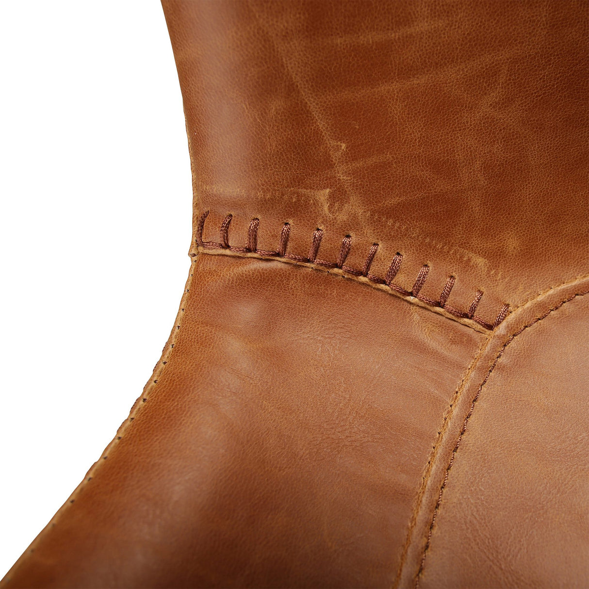 Hype Stol Vintage Light Brown Art.Leather, Black