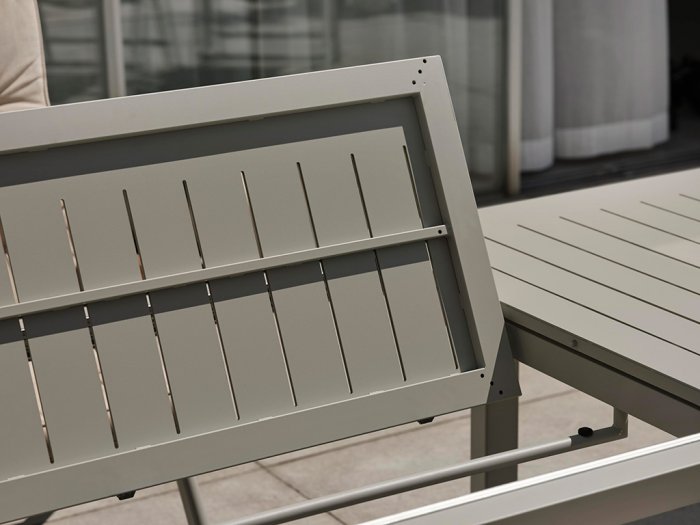 Lomma Matbord 100x194-312 cm Khaki