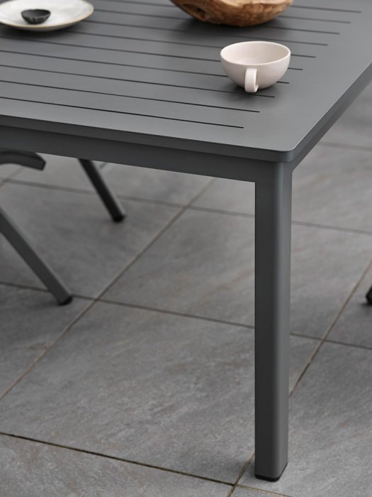 Lomma Matbord 100x194-312 cm Antracit