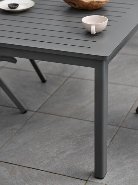 Lomma Matbord 100x194-312 cm Antracit