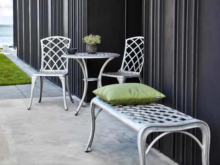 Arras Bänk Aluminium
