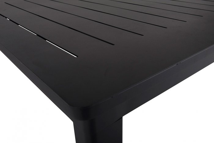 Lomma Matbord 100x194-312 cm Svart