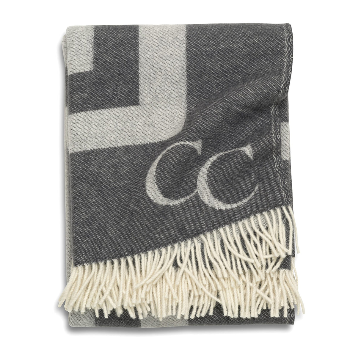 Monogram 130x200 cm Iron Gate Pläd