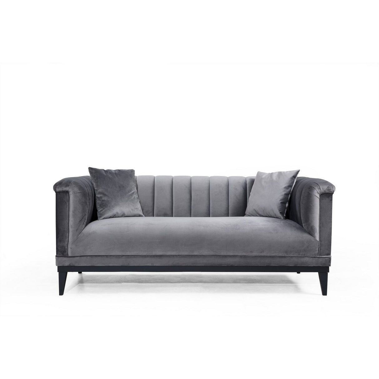 Trendy (190 x 79 x 89 cm) Mörkgrå 2-sitssoffa