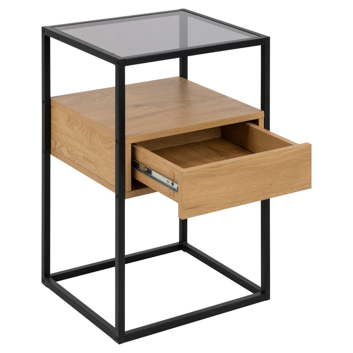 Massy Sängbord 60x40x35 cm Vild Ek