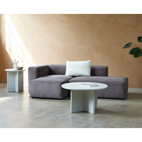 Arco Soffbord rund 80 cm Greige