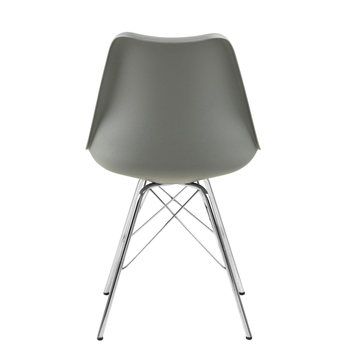 Shibuya Matstol PU Grå/Krom