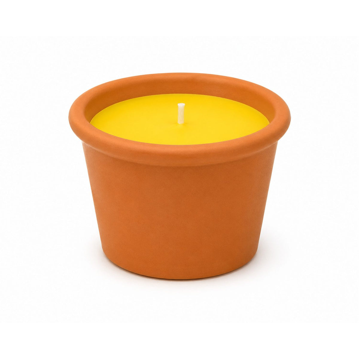 Basic Citronella i Terrakottakruka 60x75 mm Doftljus