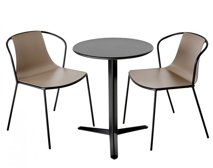 Arket Cafébord 60 cm Rund Black