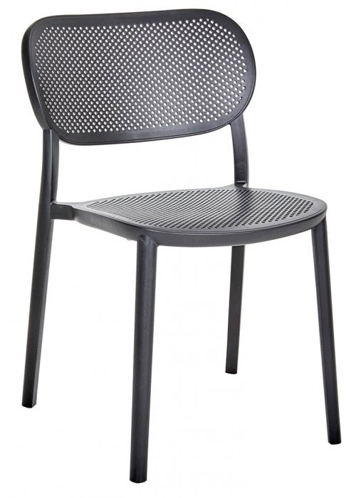 Arket Cafégrupp 60cm ink 2st Nuta Stolar Svart