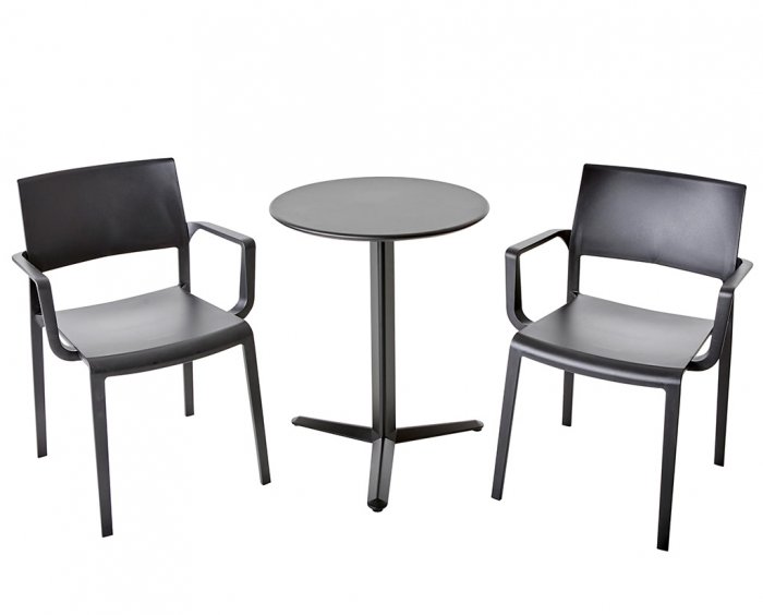 Lilibet Karmstol Grå