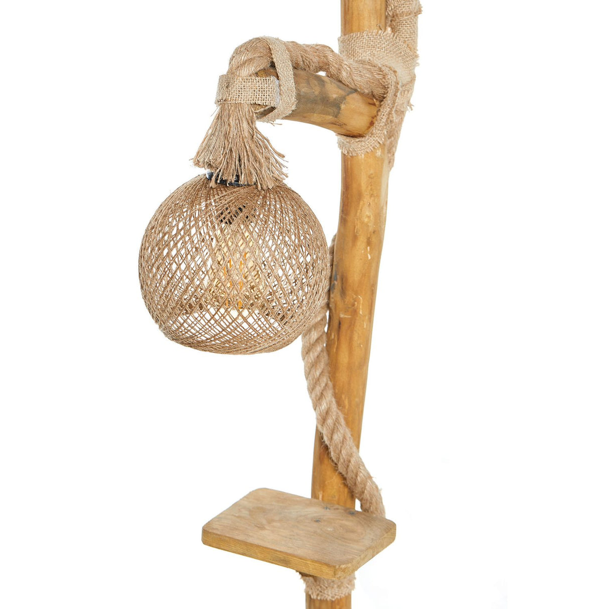 Tallinn (16 x 16 cm) Natur Golvlampa