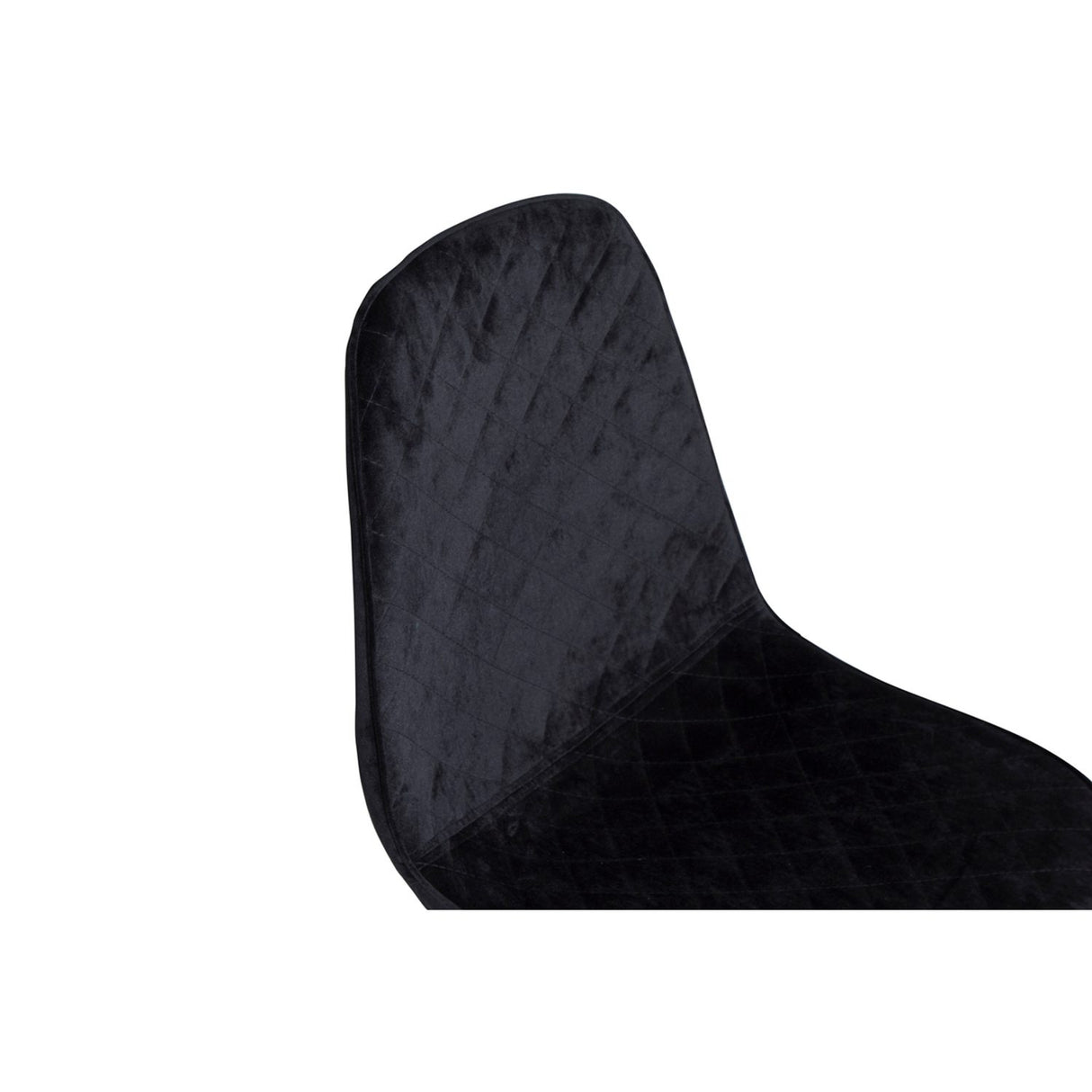 Polar Matstol Svart, Polyester sammet, 53 x 88 x 46