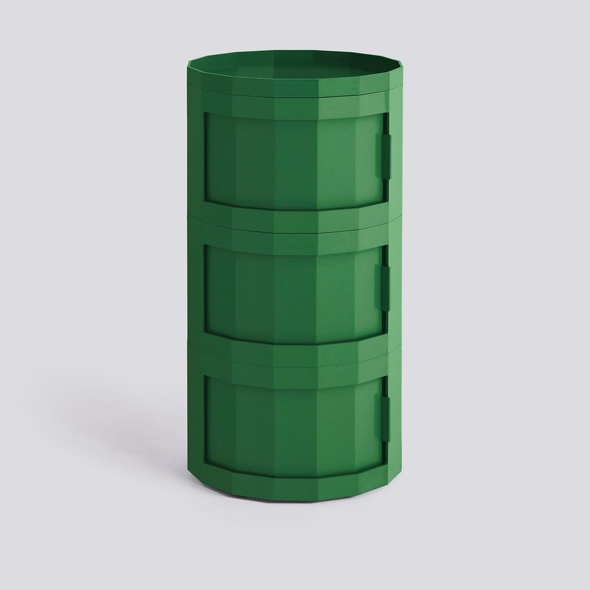 Facet Cabinet 30 38 × 38 × 71 cm Skåp Spinach green