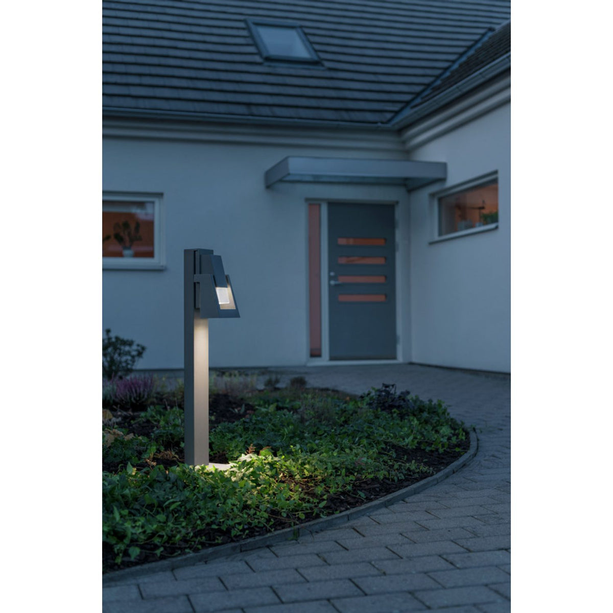 Potenza 100 cm Pollare Mörkgrå, HP-LED