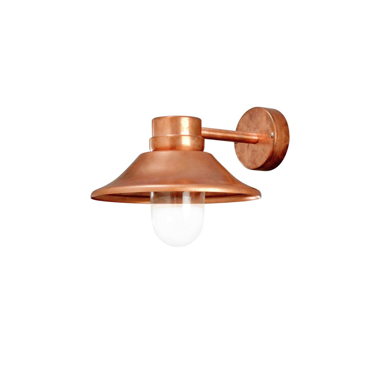 Vega HP-LED 29 cm Vägglampa Ute Koppar