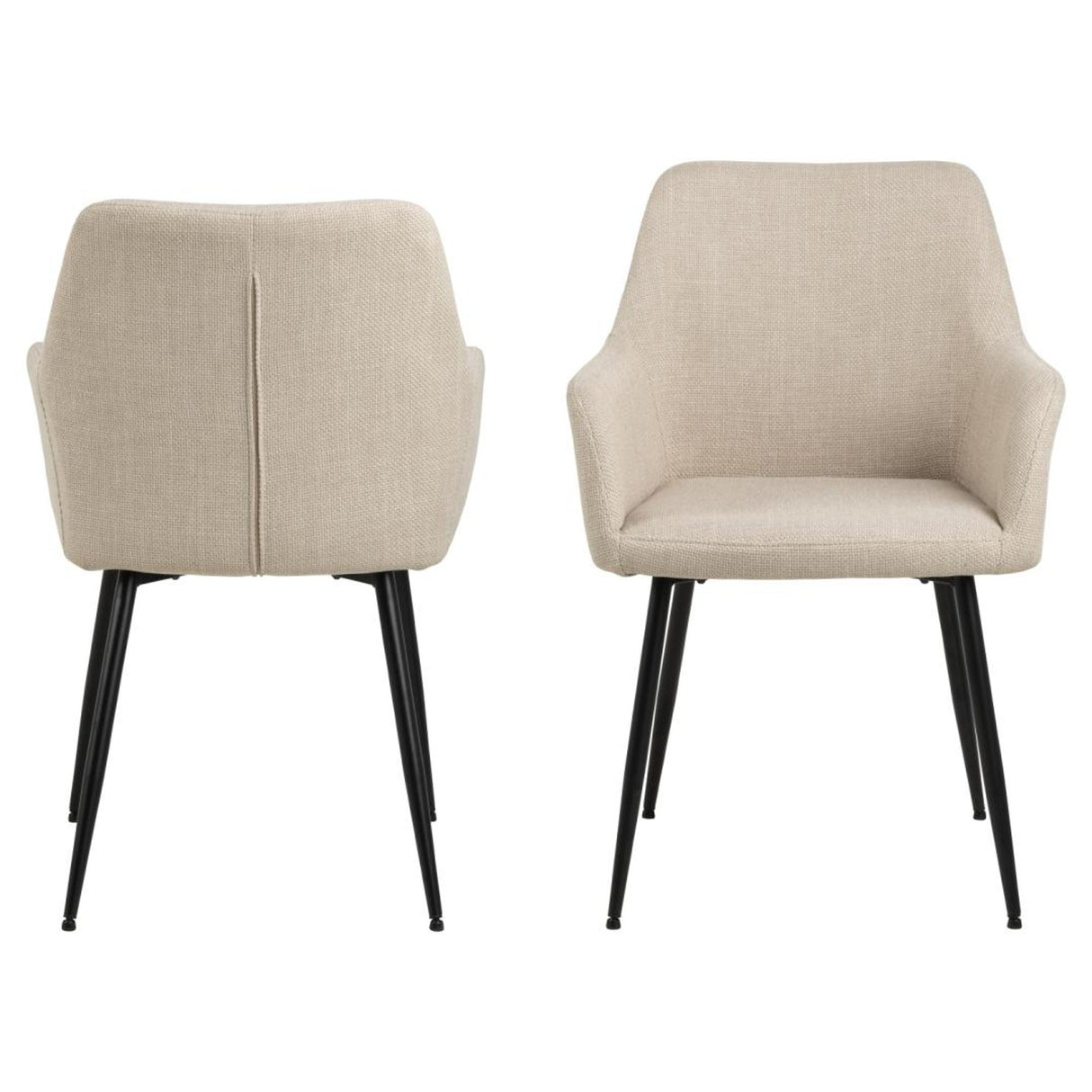 Kim Karmstol Basel tyg Beige