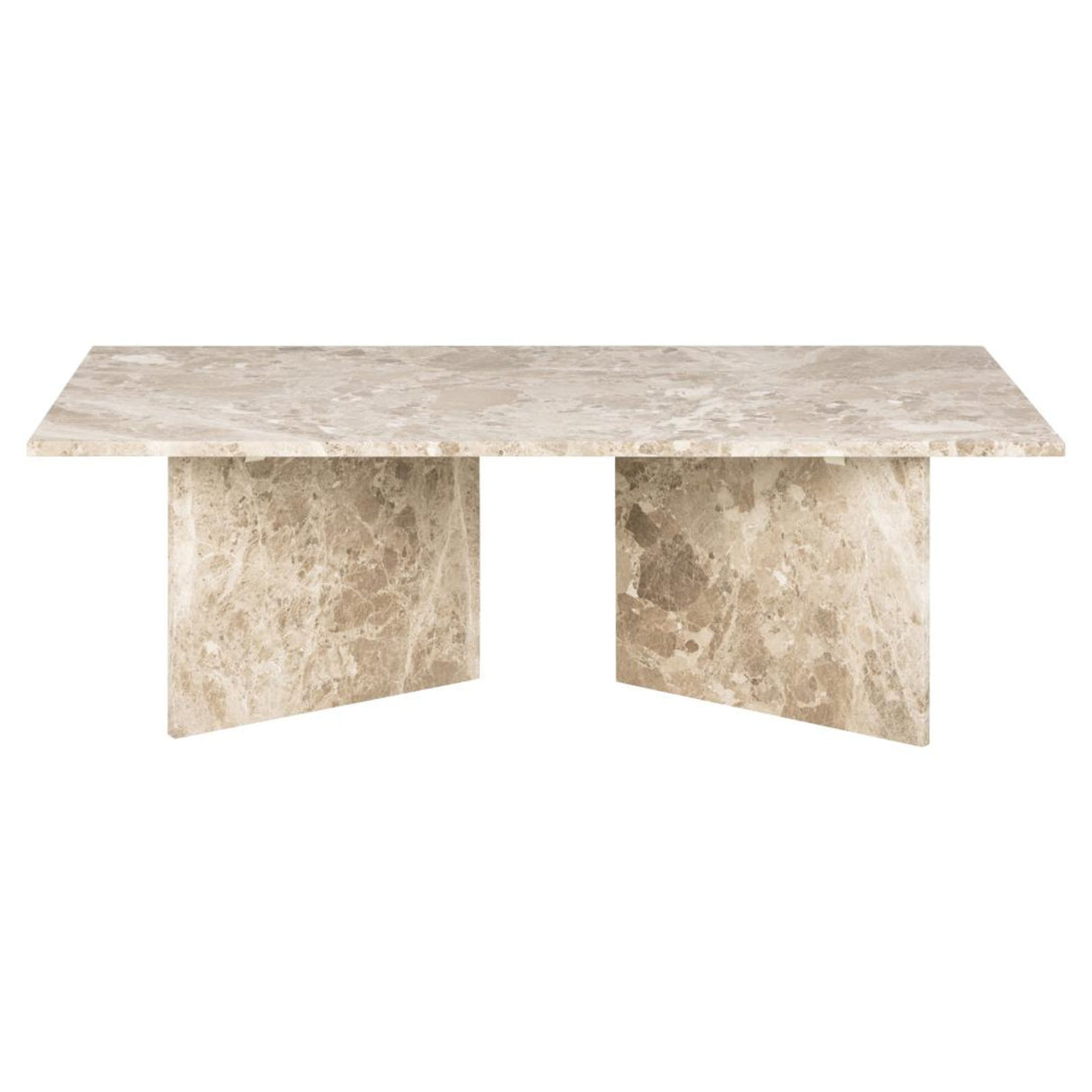 Miramas Soffbord 140x70 cm Lattebrun