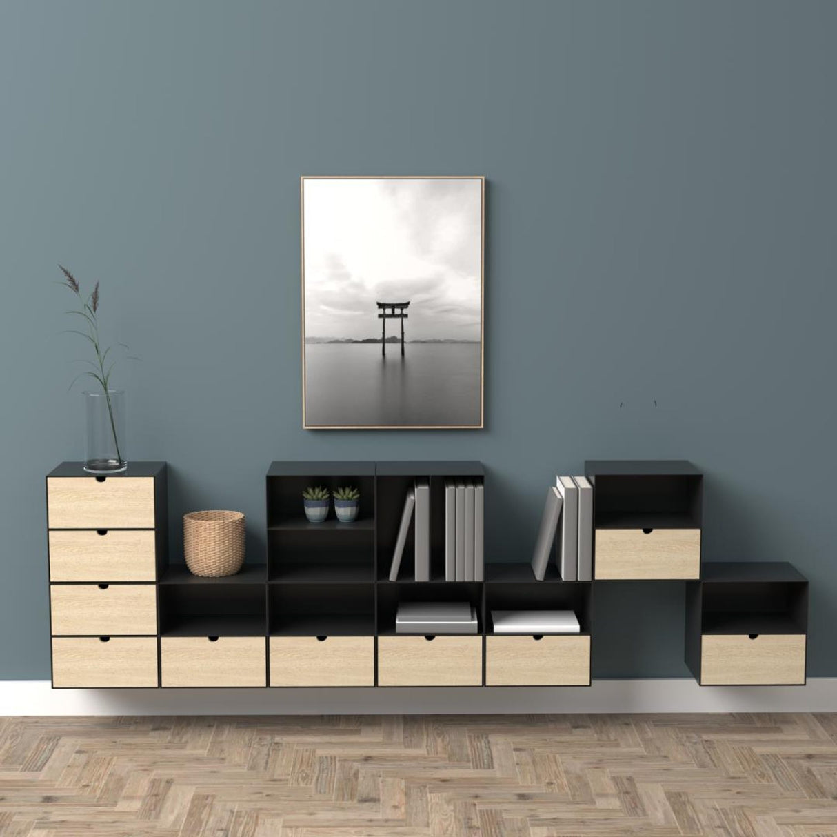 Joliet Sängbord 30x25 cm Bambu