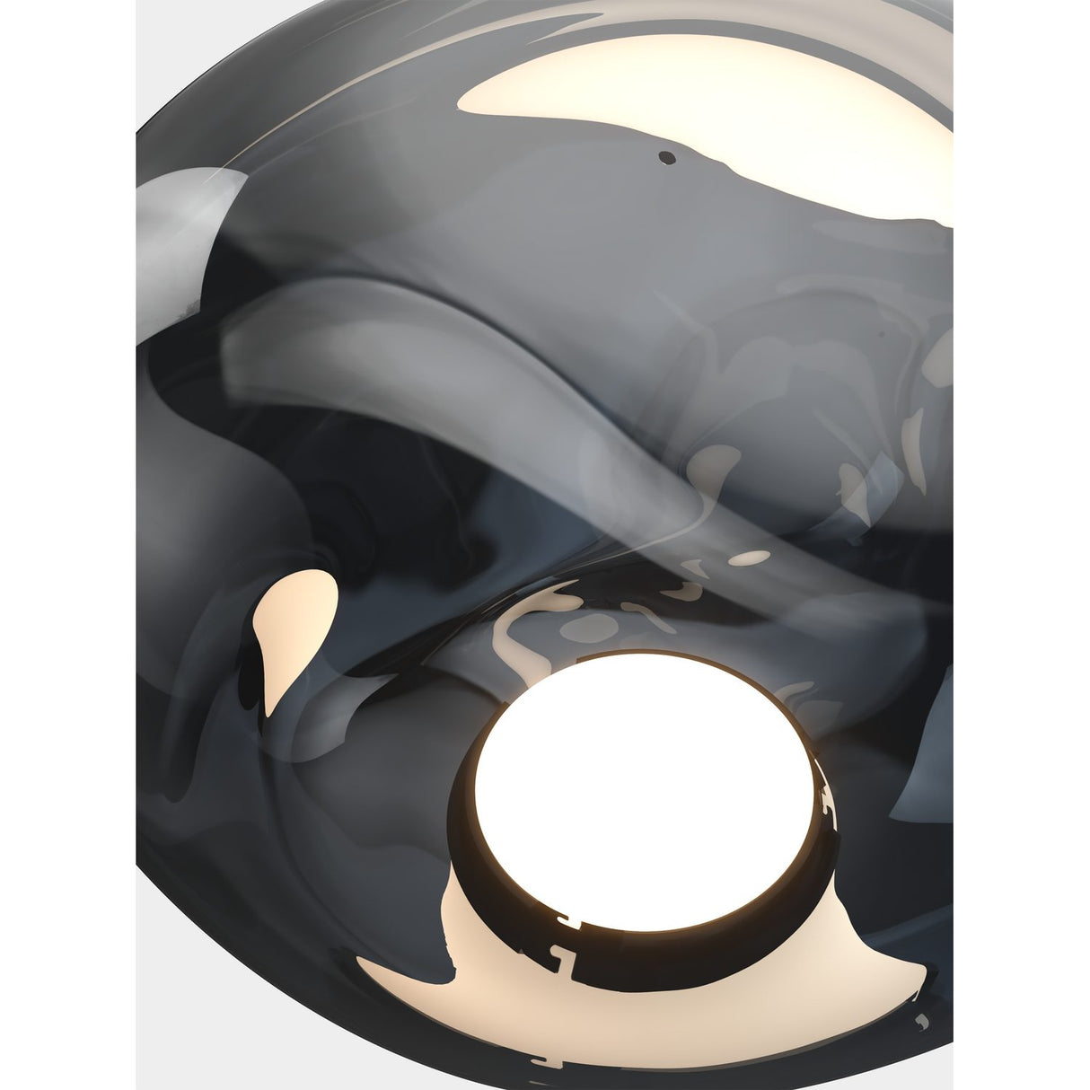 Melt Cone Fat Bordslampa Nickel