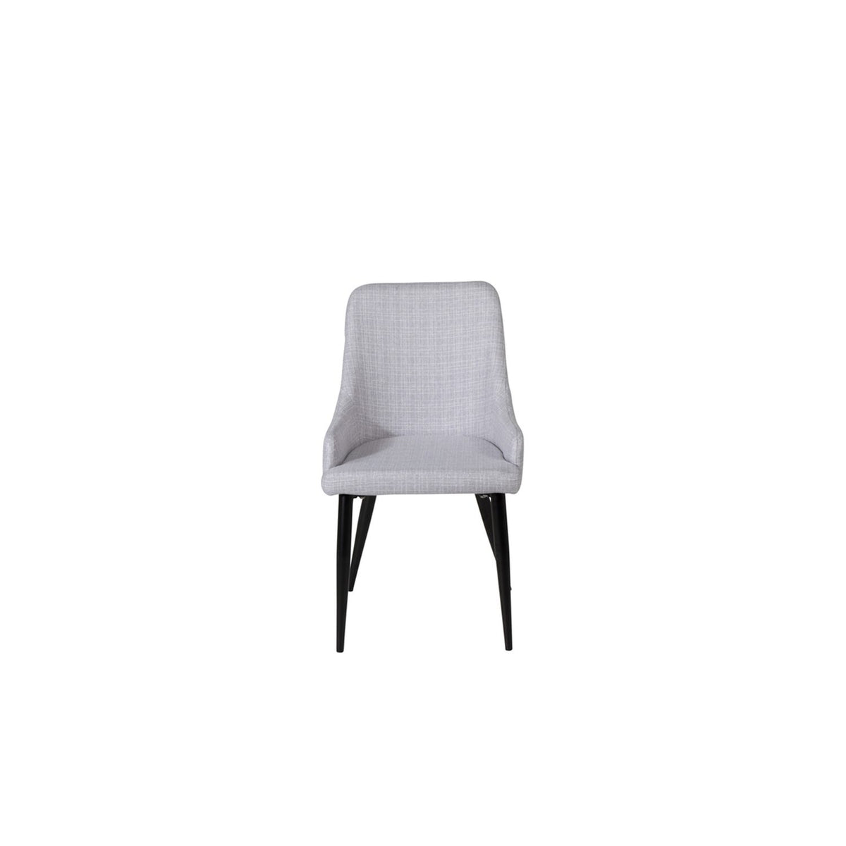 Plaza Matstol Svart,Grå, Polyester, 58 x 86 x 49