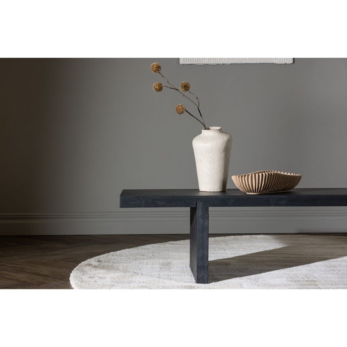 Yakunik Soffbord Svart, 38 x 120