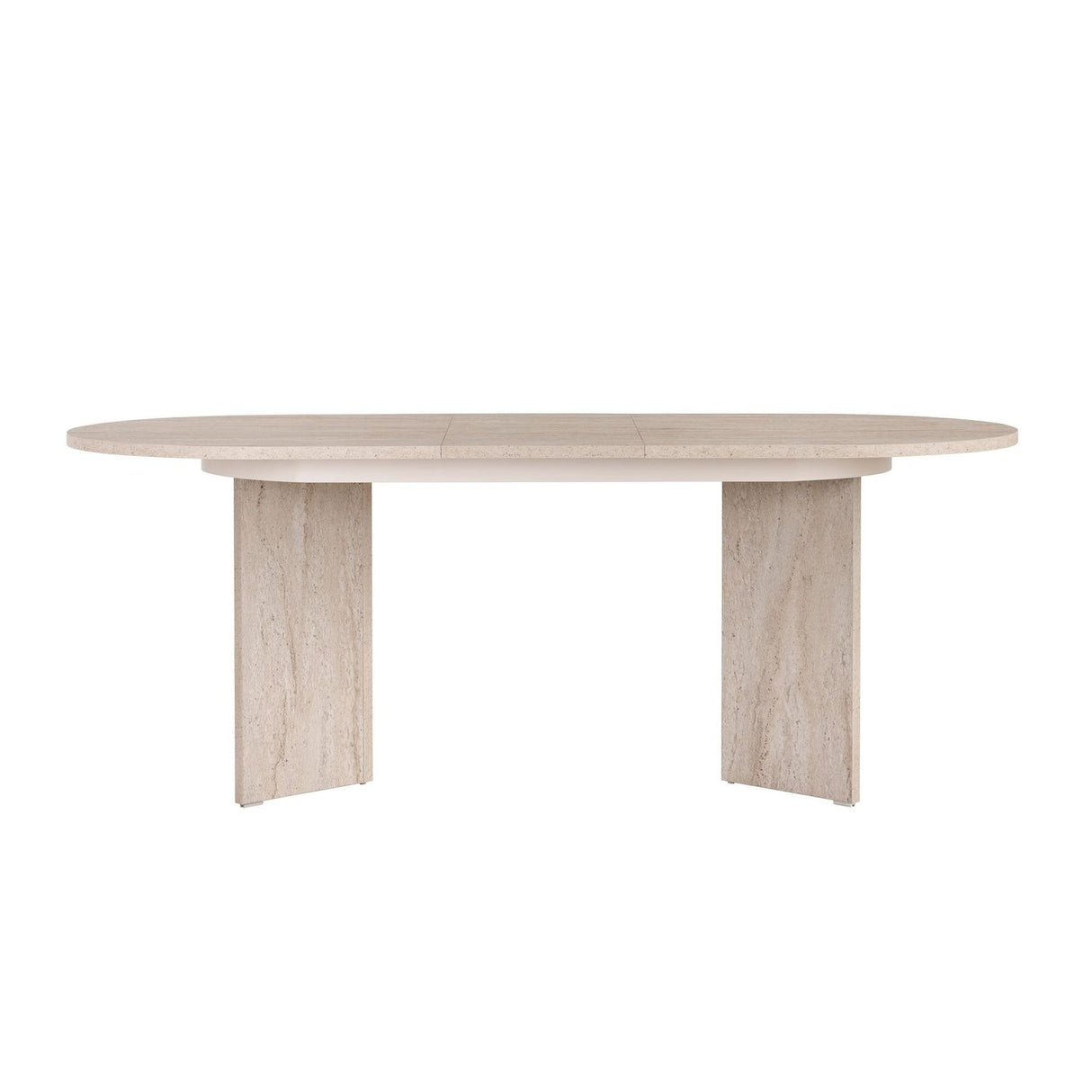 Amadeus Utdragbart matbord Travertine