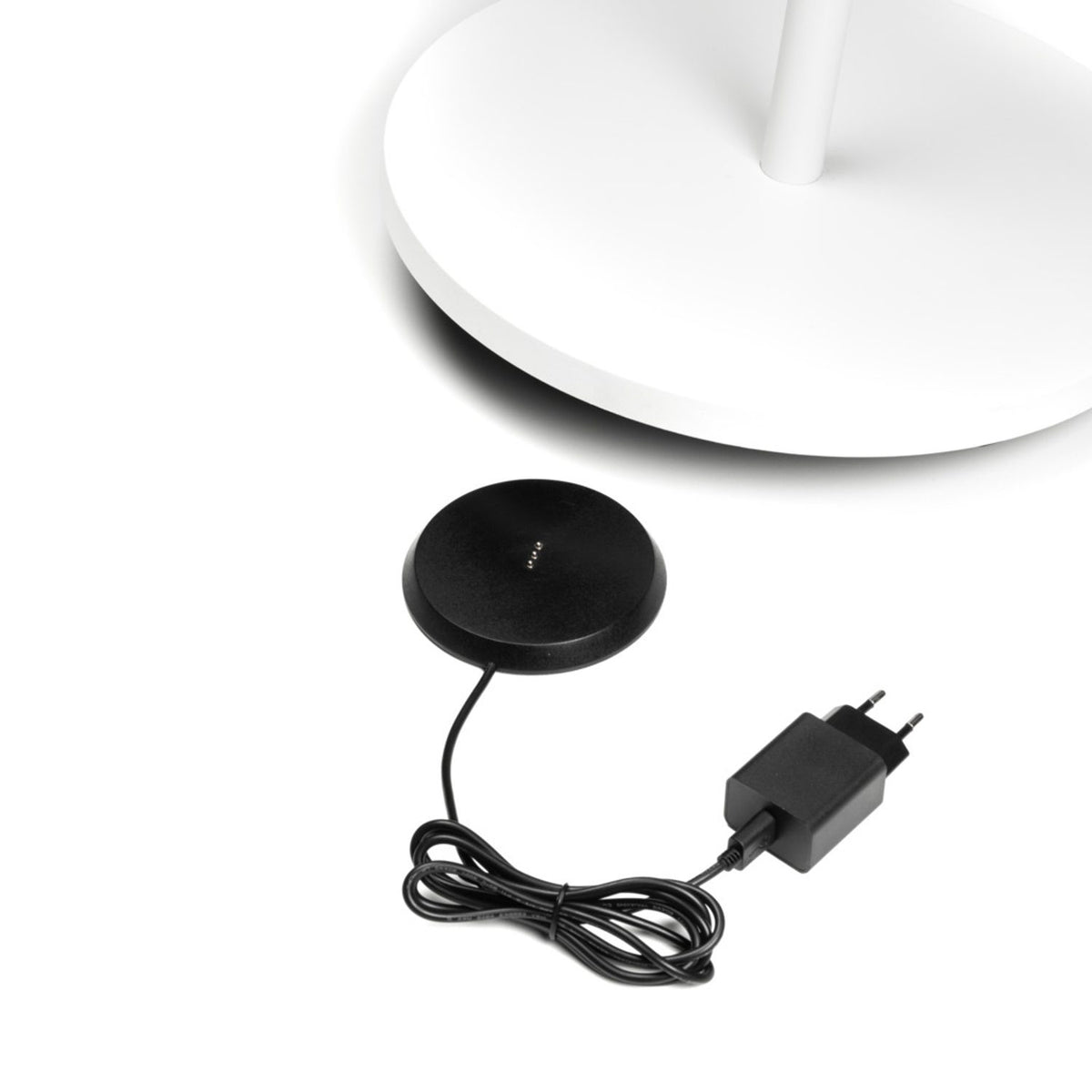 Pomezia USB Golvlampa Ute/Inne Vit