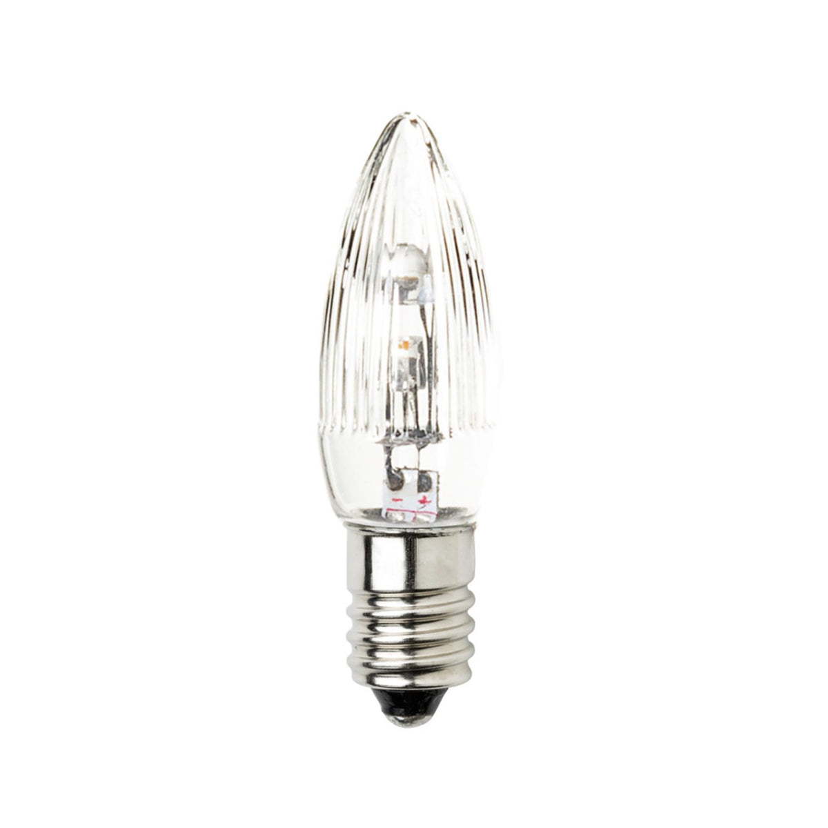 E10 Universal 14-55V LED 0,3W Klar 3-pack Reservlampa Ute