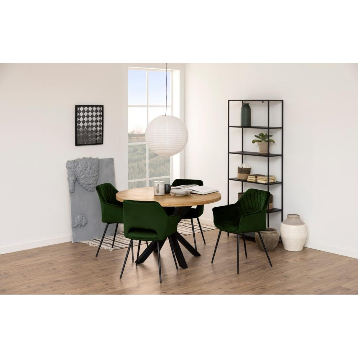 Travis Bokhylla 185x69x30 cm