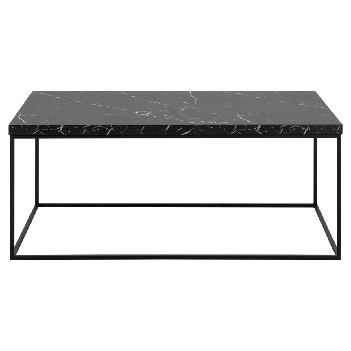 Vesterbro Soffbord 110x55 cm Svart Marquina