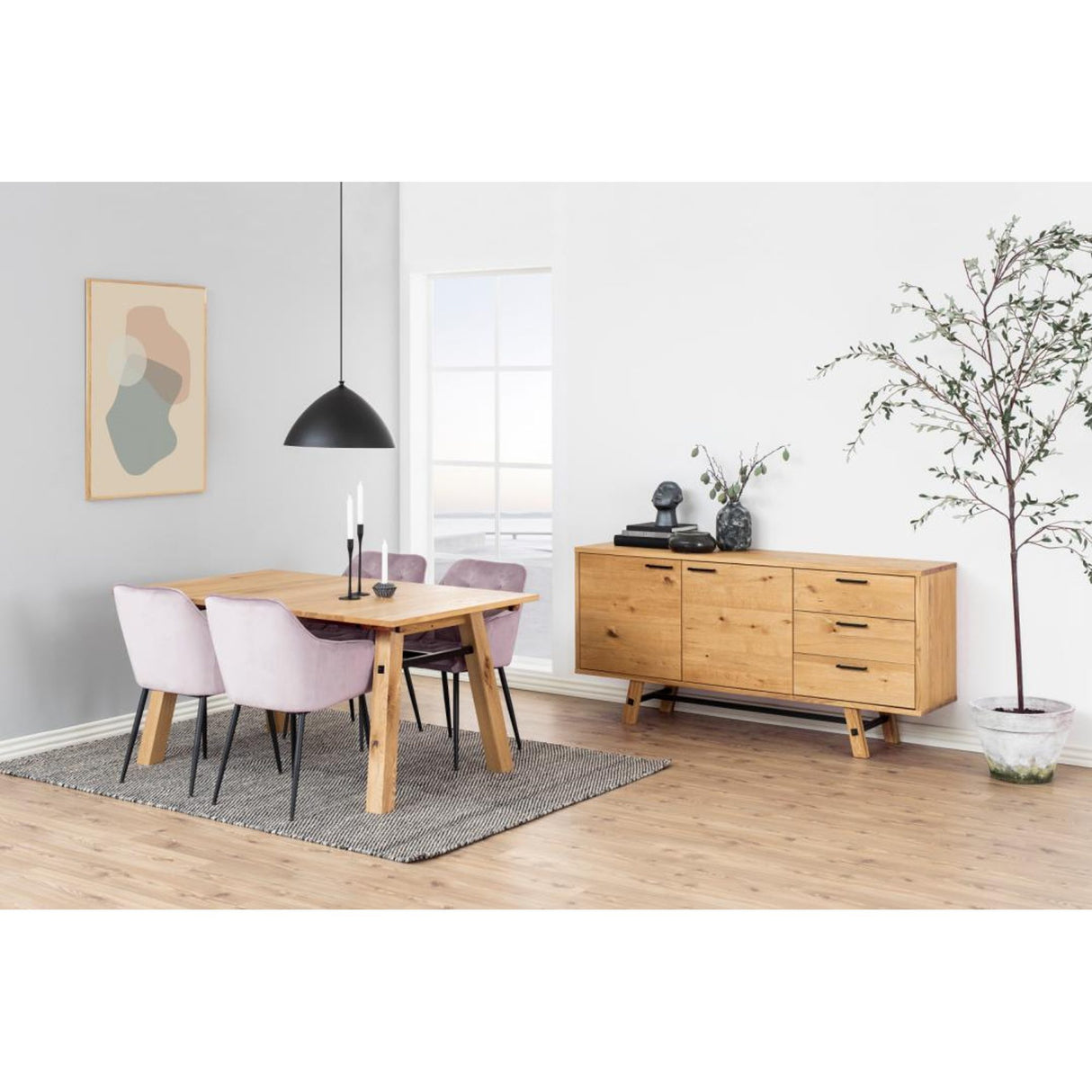 Toulon Karmstol Vic tyg Puderrosa