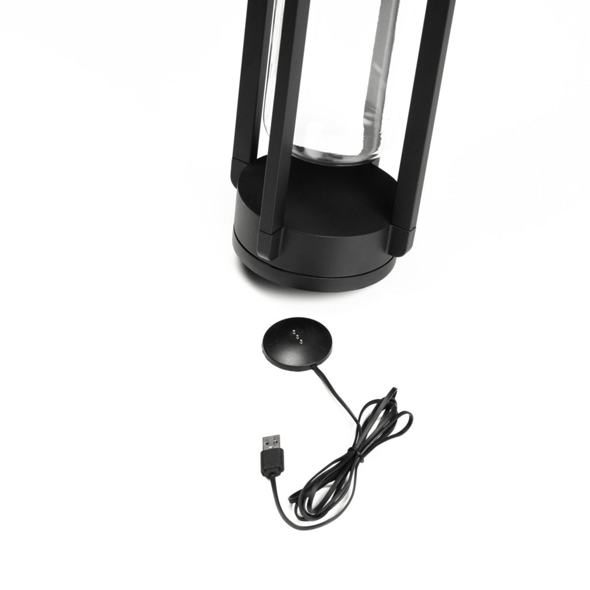 Otranto USB Svart Dimbar Lanterna