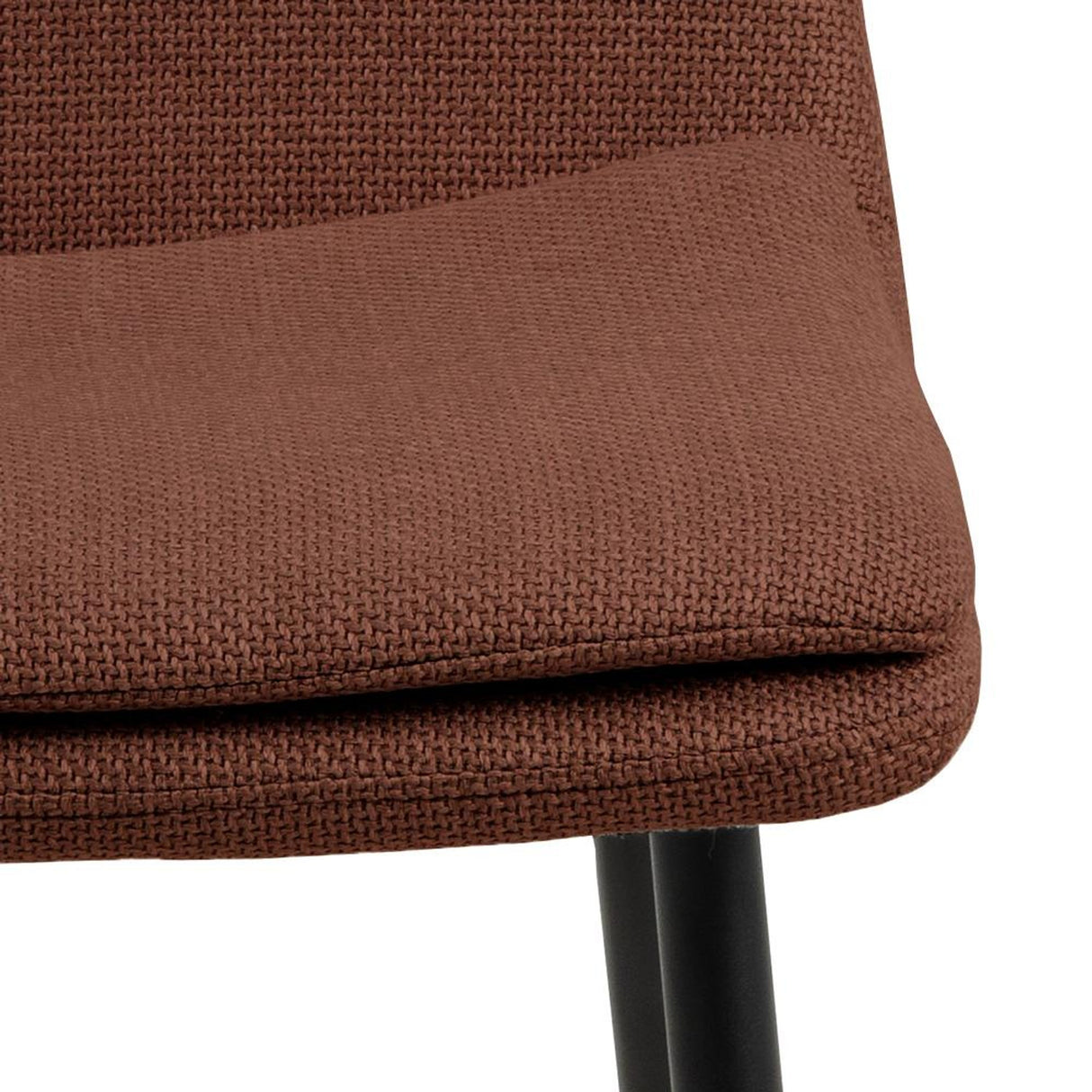 Kilda Matstol Basel tyg Terrakotta