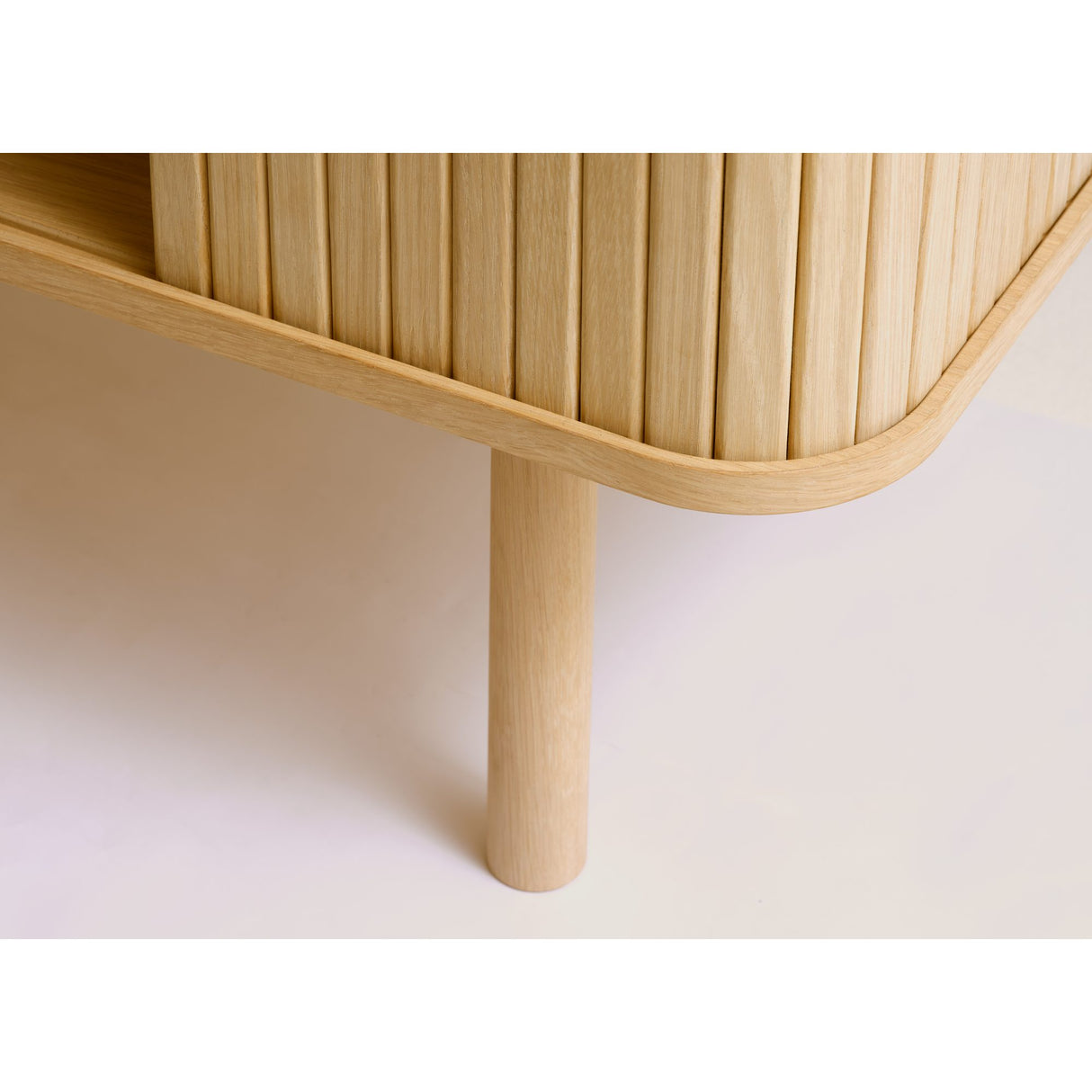 Eleganza Mediabänk 160 cm Naturlig Ek