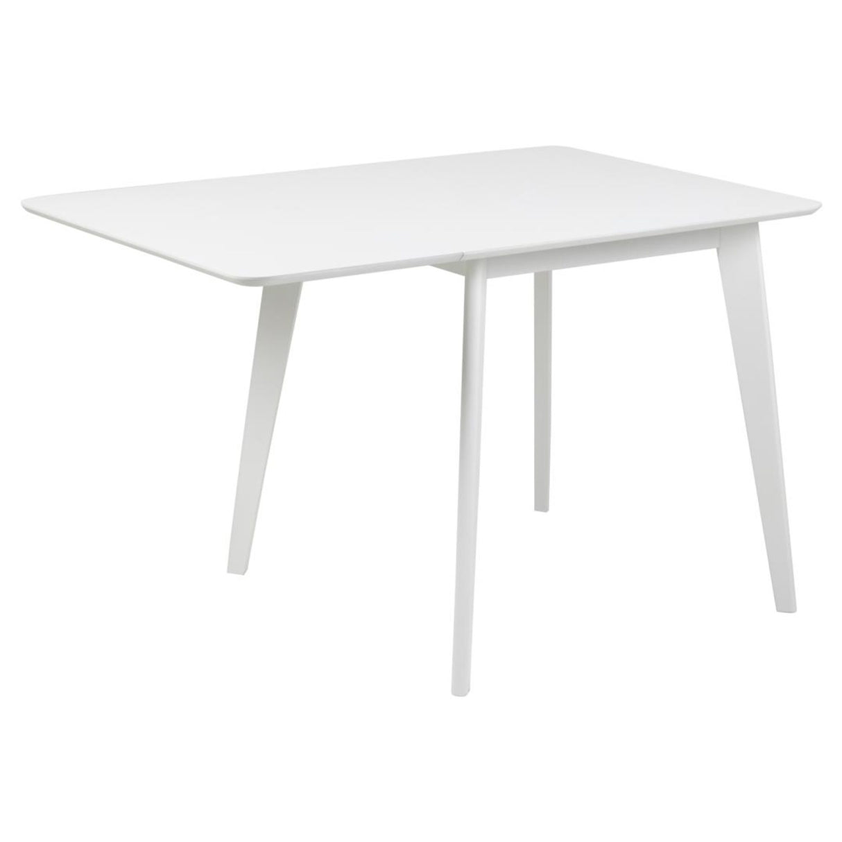 Alba Matbord 80x80/120 cm Vit