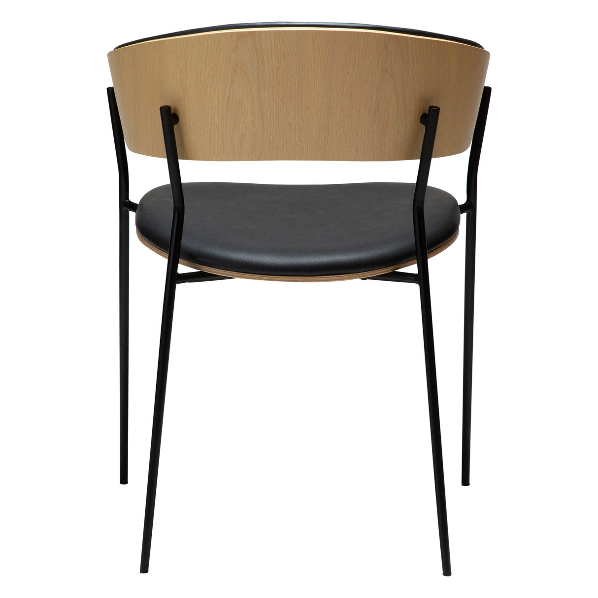 Crib Stol Raven Black, Bleached Oak