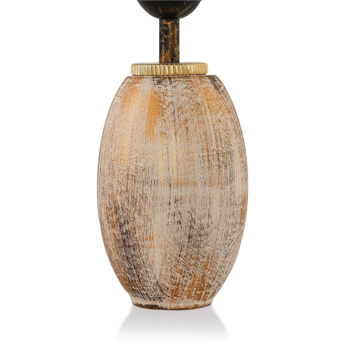 Tbilisi (40 x 30 x 40 cm) Creme Guld Bordslampa
