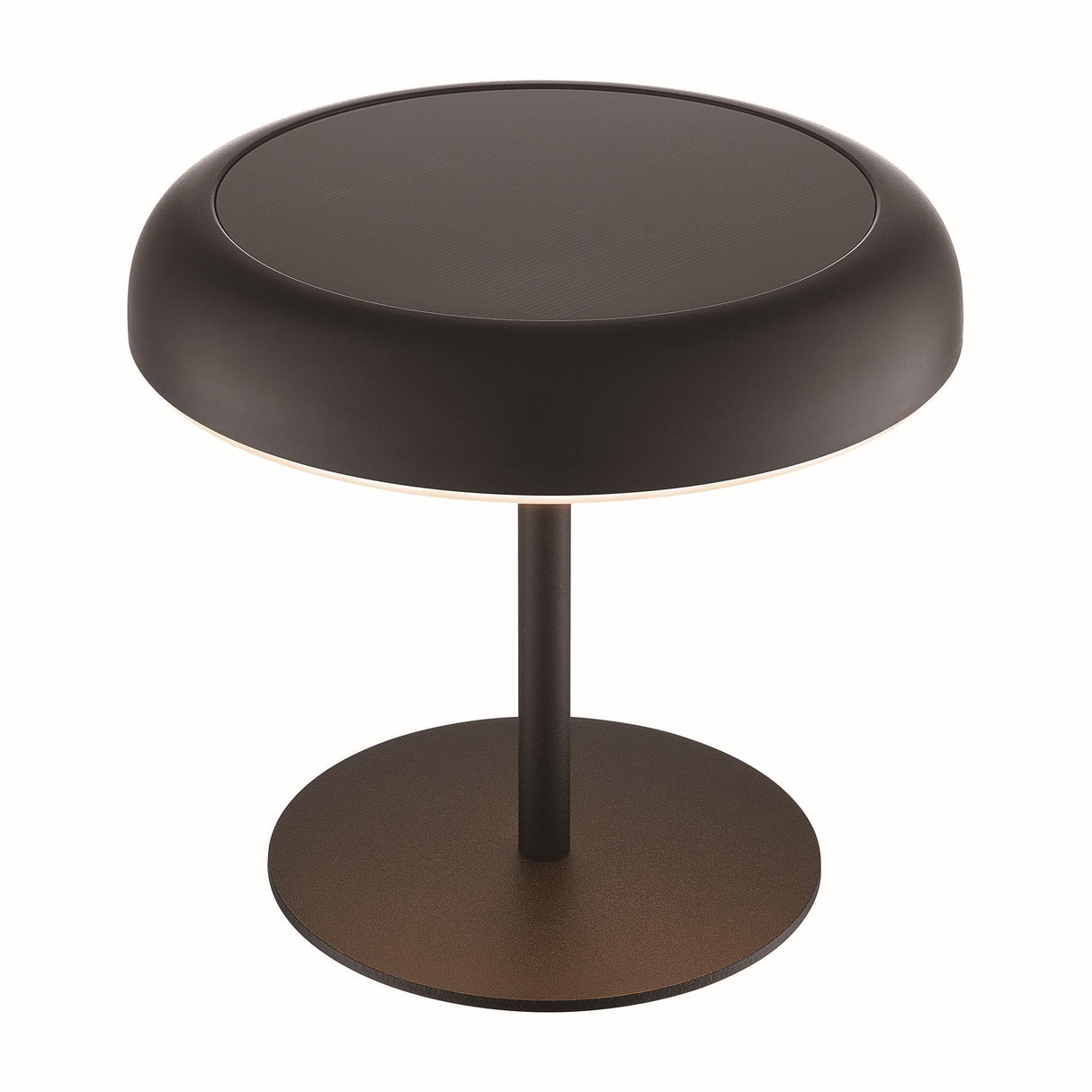 Elmer Solcell Uppladdningsbar Lampa Svart