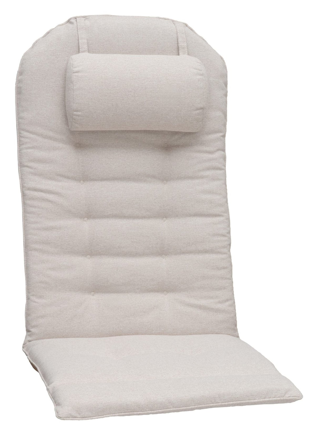 Tennessee Däckstolsdyna med Nackkudde Beige