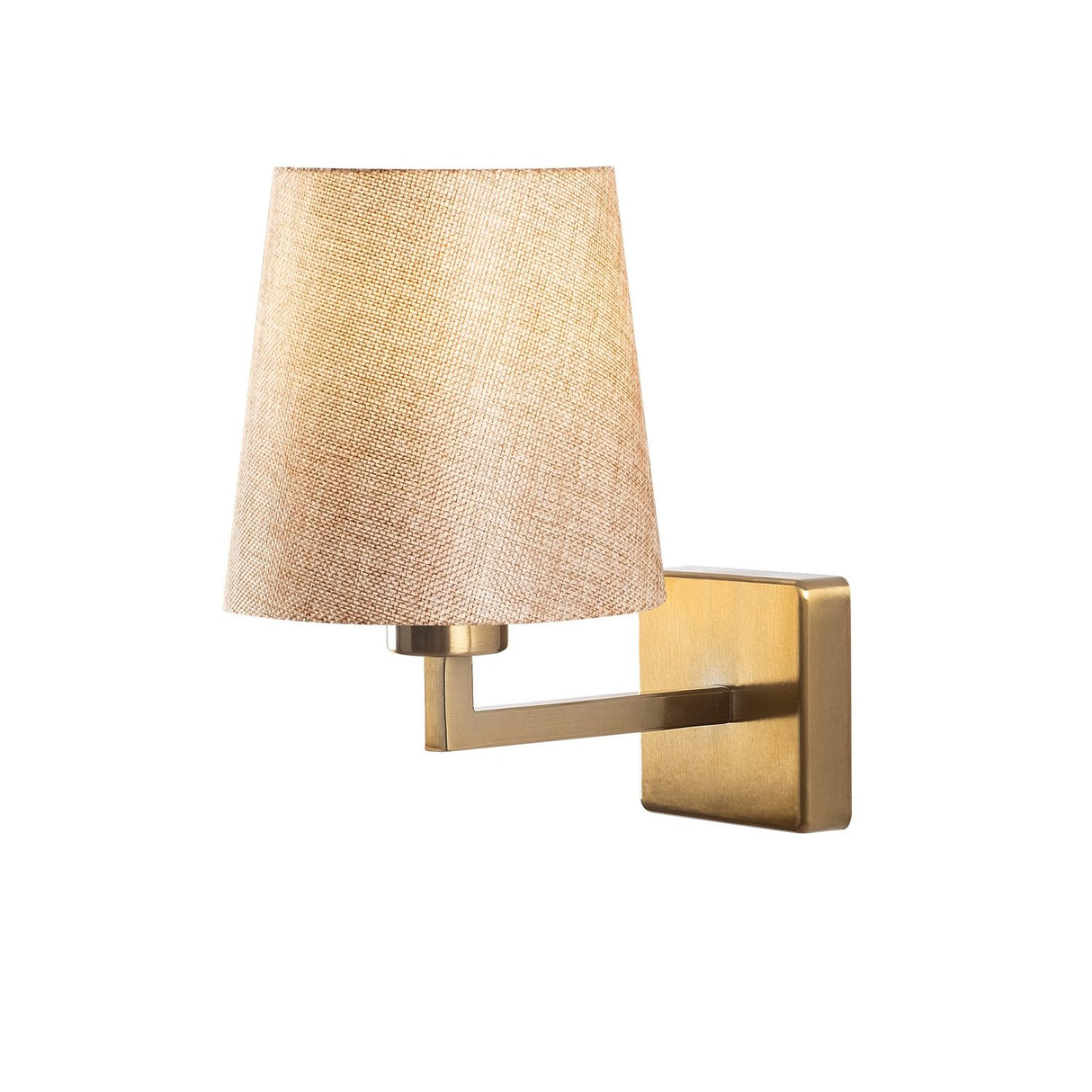 Profil Vägglampa Guld / kräm
