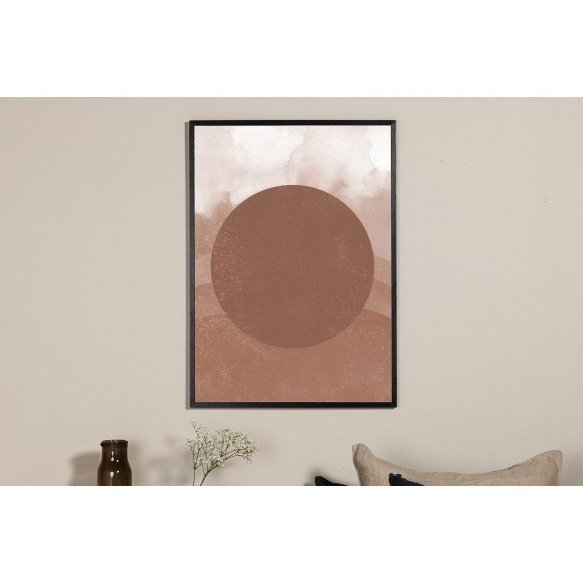 Mjuka nyanser Poster Brun, 30 x 40 cm