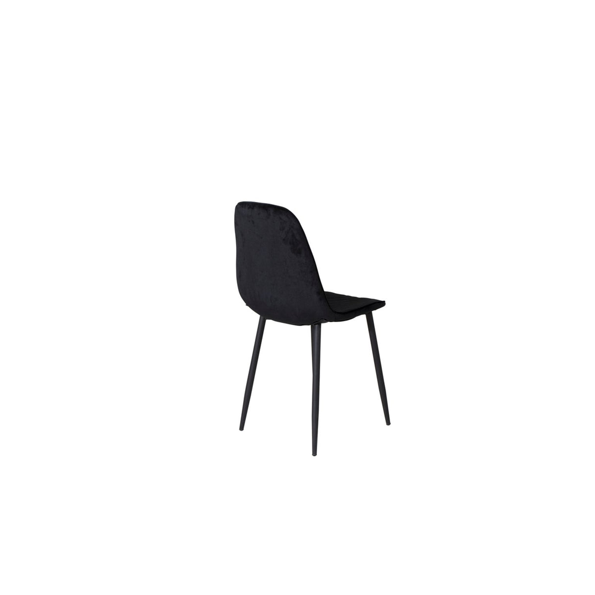 Polar Matstol Svart, Polyester sammet, 53 x 88 x 46