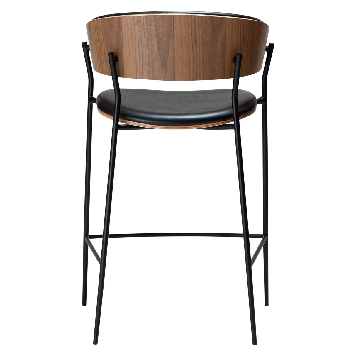 Crib Barstol Vintage Black, Walnut