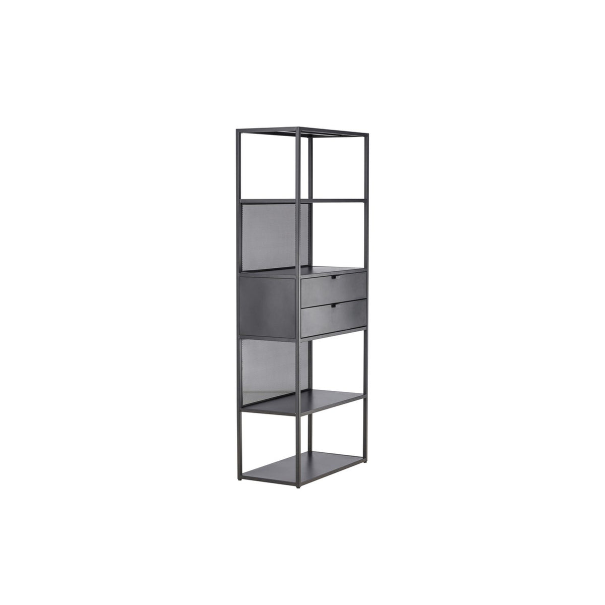 Santiago Hylla Svart, 80 x 185