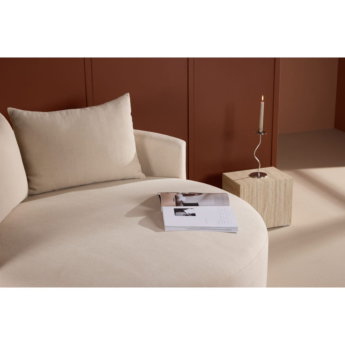 Kelso 3-sitssoffa Beige